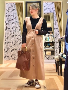 みぃーさん（レディース・153cm）の秋コーディネート