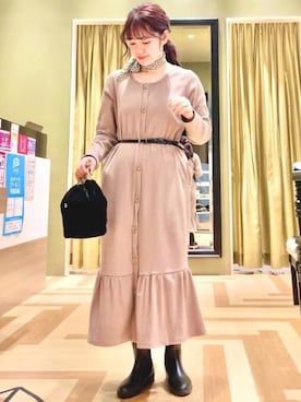 みぃーさん（レディース・153cm）の冬コーディネート