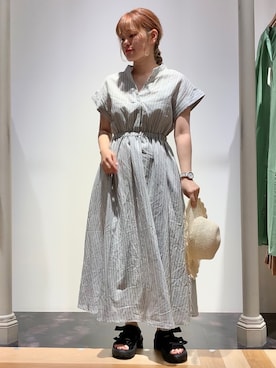 みぃーさん(レディース・153cm)の夏コーディネート