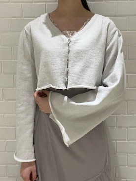 「ブルべ夏」｜はるなさん（レディース・160cm）の春コーディネート