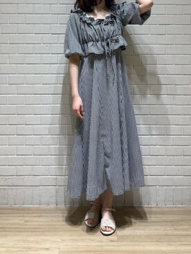 「ブルべ夏」｜はるなさん（レディース・160cm）の春コーディネート