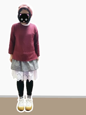 「excelsior」｜「アイテム（スリッポン）」を使った、Miss.Ohさん（レディース・163cm）の冬コーディネート