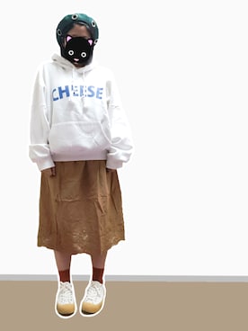 「excelsior」｜「アイテム（スリッポン）」を使った、Miss.Ohさん（レディース・163cm）の冬コーディネート
