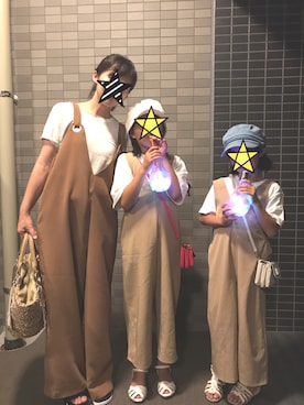 「one after another NICE CLAUP（ワンアフターアナザーナイスクラップ）のアイテム（キャップ）」を使った、ちるさん（レディース・154cm）の夏コーディネート