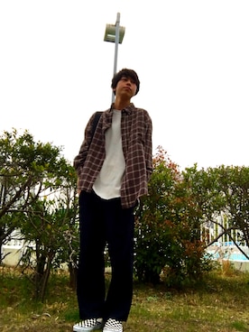 コウヘイさん（メンズ・175cm）の春コーディネート