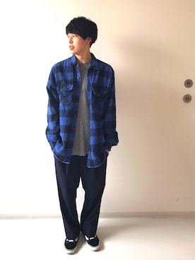 コウヘイさん（メンズ・175cm）の春コーディネート