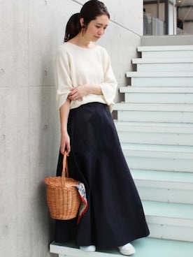 Woodyさん(レディース・160cm)の春コーディネート