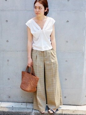 Woodyさん(レディース・160cm)の春コーディネート