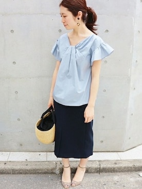 Woodyさん（レディース・160cm）の夏コーディネート