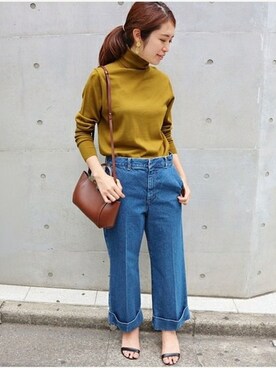 Woodyさん（レディース・160cm）の秋コーディネート