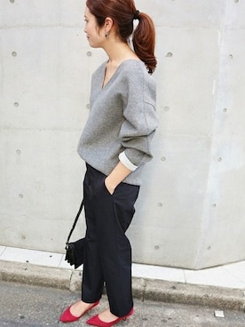 Woodyさん（レディース・160cm）の秋コーディネート