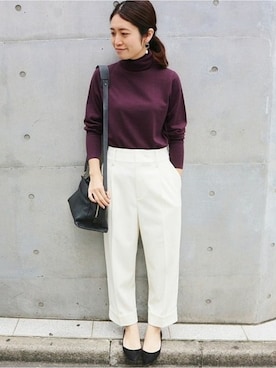 Woodyさん（レディース・160cm）の秋コーディネート