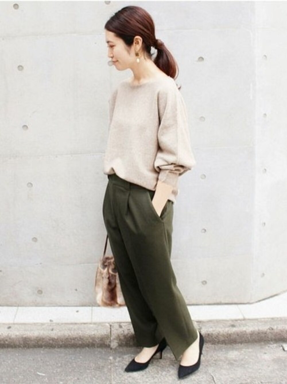 IENA（イエナ）の「圧縮フォルムワイドニット◇（ニット/セーター  