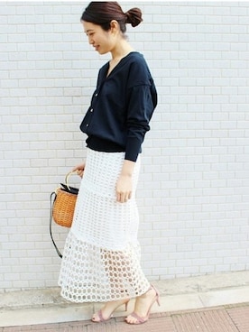 Woodyさん（レディース・160cm）の春コーディネート