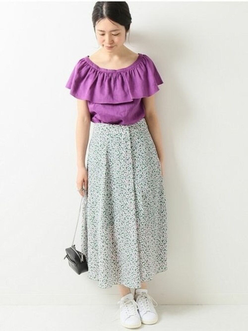 IENA（イエナ）の「フラワープリントスカート◇（スカート）」 - WEAR 