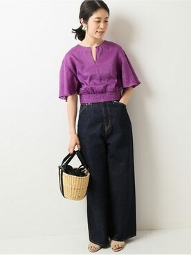 Woodyさん（レディース・160cm）の春コーディネート