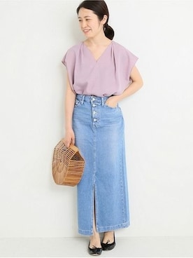 Woodyさん（レディース・160cm）の春コーディネート