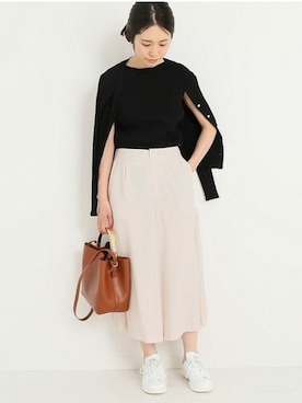 Woodyさん(レディース・160cm)の春コーディネート