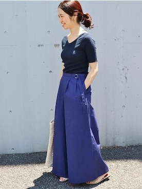 Woodyさん(レディース・160cm)の春コーディネート