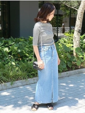 Woodyさん（レディース・160cm）の夏コーディネート