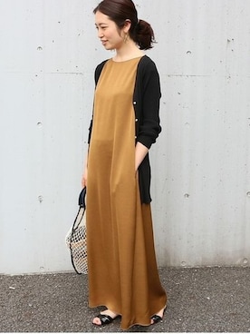 Woodyさん（レディース・160cm）の夏コーディネート