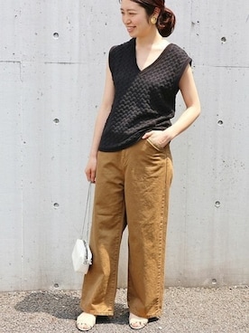 Woodyさん(レディース・160cm)の夏コーディネート