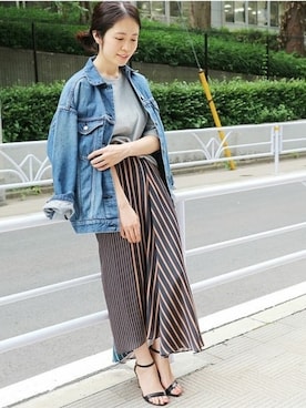 Woodyさん（レディース・160cm）の夏コーディネート