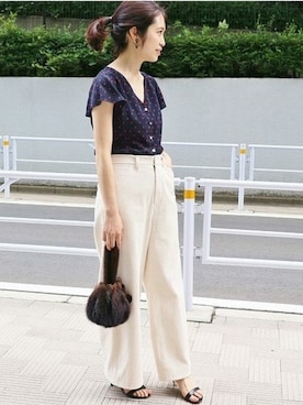 Woodyさん（レディース・160cm）の夏コーディネート