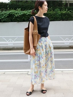 Woodyさん(レディース・160cm)の夏コーディネート