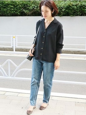 Woodyさん（レディース・160cm）の秋コーディネート