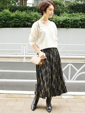 Woodyさん（レディース・160cm）の秋コーディネート