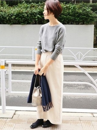 IENA（イエナ）の「太コールロングスカート◇（スカート）」 - WEAR 