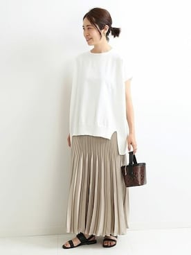 Woodyさん(レディース・160cm)の夏コーディネート