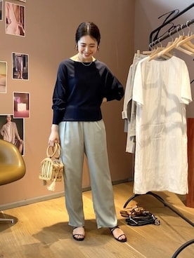 Woodyさん（レディース・160cm）の春コーディネート