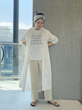 Woodyさん（レディース・160cm）の春コーディネート