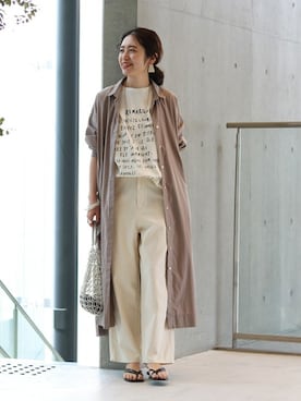 Woodyさん（レディース・160cm）の春コーディネート