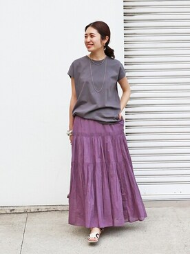 Woodyさん（レディース・160cm）の春コーディネート