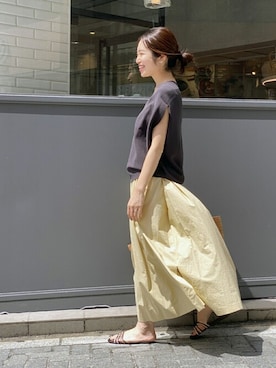 Woodyさん（レディース・160cm）の春コーディネート