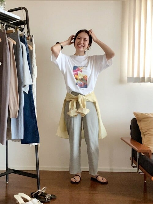 にょにょ♡　IENA 楊柳ジャージーパンツ　38 新品未使用品 IENA（イエナ）の「楊柳ジャージーパンツ◇（その他パンツ
