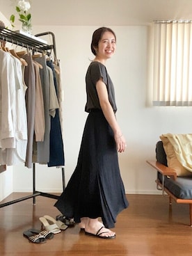 Woodyさん（レディース・160cm）の夏コーディネート