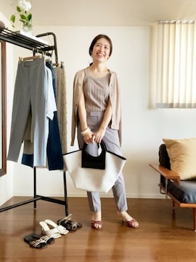 Woodyさん（レディース・160cm）の夏コーディネート