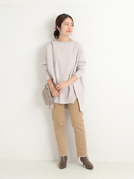 「イエナ」｜Woodyさん（レディース・160cm）の秋コーディネート