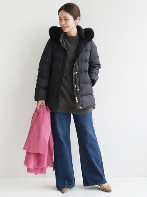 IENA（イエナ）の「P/タフタショートダウンコート◇（ダウンジャケット