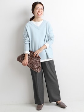 Woodyさん(レディース・160cm)の冬コーディネート