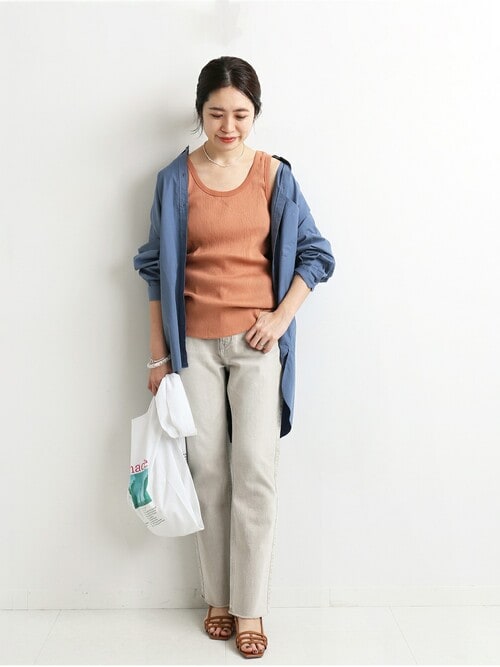 Iena 本社woodyさんのタンクトップを使ったコーディネート Zozotown