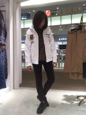 1470さん（レディース・158cm）の秋コーディネート