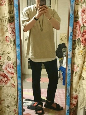 「D'IVERSUS KITCHEN（ディバーサス キッチン）のアイテム」を使った、こうじ@プチプラさん（メンズ・172cm）の夏コーディネート