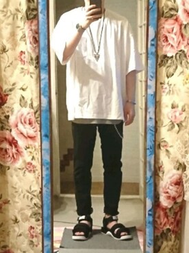 「SHAKA」｜「アイテム（財布/小物）」を使った、こうじ@プチプラさん（メンズ・172cm）の春コーディネート