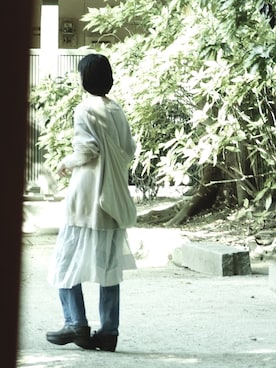 「VINTAGE（ヴィンテージ）のアイテム（ドレス）」を使った、tomeさん（レディース・163cm）の春コーディネート