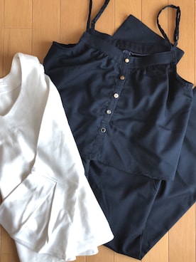 「OLIVE des OLIVE（オリーブデオリーブ）のアイテム（オールインワン・サロペット）」を使った、mimiさん（レディース・163cm）の春コーディネート